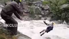 Joshimath में नदी के उफान में फंसे लोग, SDRF ने शुरु किया रेस्क्यू ऑपरेशन