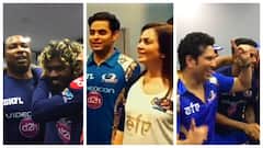 Unseen Footage Of Nita Ambani Celebrating With MI Boys After 2017 IPL Victory | Pollard, Tendulkar