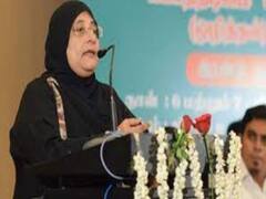 Nilofer Kafeel | முன்னாள் அமைச்சர் நிலோபர் கபீல் அதிமுகவிலிருந்து நீக்கம்