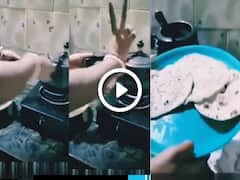 Viral Video : प्रेशर कुकरमध्ये दोन मिनिटांत भाजली जातेय चपाती, कधी पाहिलंय का?