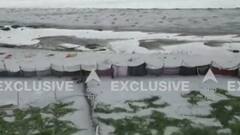 Prayagraj: ये गंगा घाट है या फिर कब्रिस्तान, जहां तक नजर जाए...सिर्फ कब्र ही कब्र नजर आए