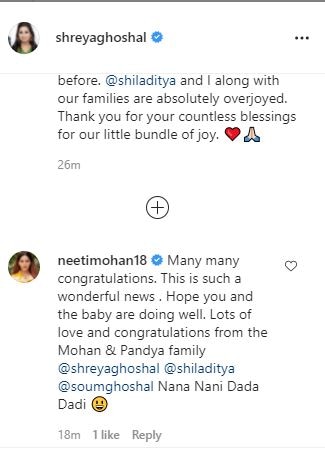 Singer Shreya Ghoshal Blessed With Baby Boy, Thanks Fans For Countless Blessings