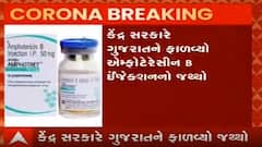 કેન્દ્ર સરકારે ગુજરાતને કેટલા એમ્ફોટેરેસીન B ઇન્જેક્શનનો જથ્થો ફાળવ્યો?