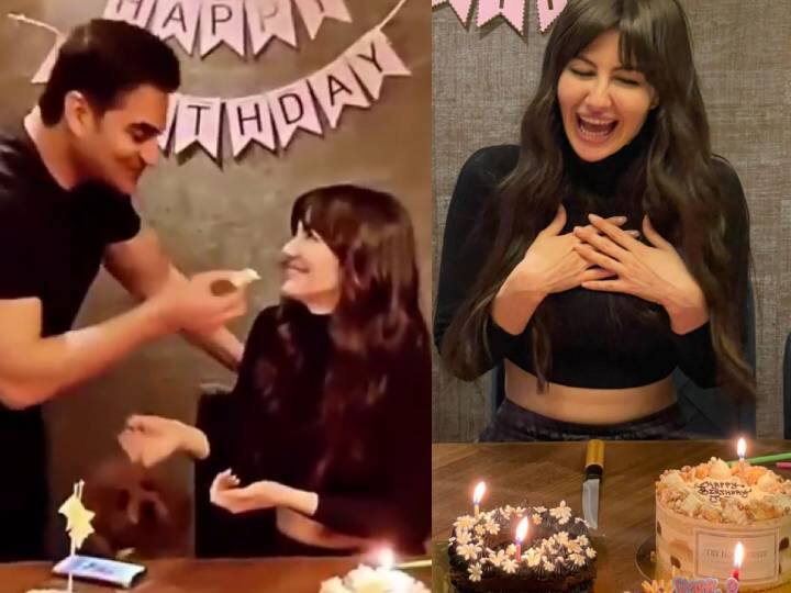 Arbaaz Khan celebrated girlfriend Giorgia Andriani birthday photos videos viral पत्नी संग तलाक के बाद बी टाउन के मशहूर खान ने शानदार अंदाज में मनाया गर्लफ्रेंड का बर्थडे, तस्वीरें और वीडियो वायरल