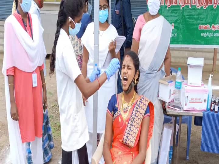 kanchipuram Corona test  for those who come out without need தேவை இல்லாம வெளியே சுத்துனா கொரோனா டெஸ்ட்.. காஞ்சிபுரத்தில் சுவாரஸ்யம்