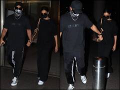 IN PICS | Deepika Padukone And Ranveer Singh Twin In Black Setting Major Couple Goals