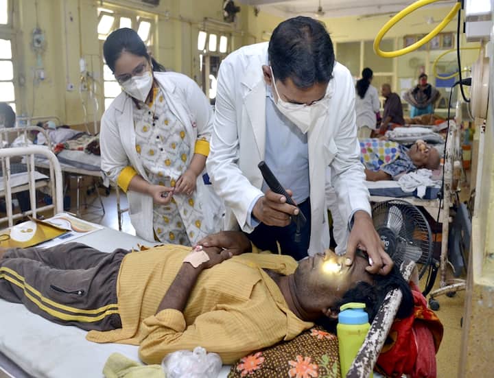 States like Rajasthan, Bihar, Gujarat, Punjab, Haryana, Karnataka, Odisha, Telangana and Tamil Nadu have already declared it a 'notifiable' disease under the Epidemic Diseases Act, thereby making it mandatory to report every Mucormycosis case to the state government. (PTI Photo)