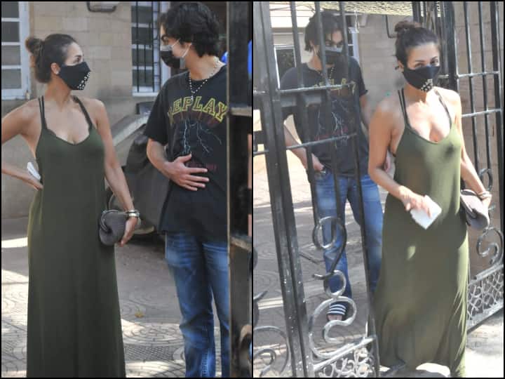 IN PICS | Malaika Arora Slays In A Green Maxi Dress As She Gets Clicked With Son Arhaan Khan In Mumbai IN PICS | Malaika Arora Slays In A Green Maxi Dress As She Gets Clicked With Son Arhaan Khan In Mumbai