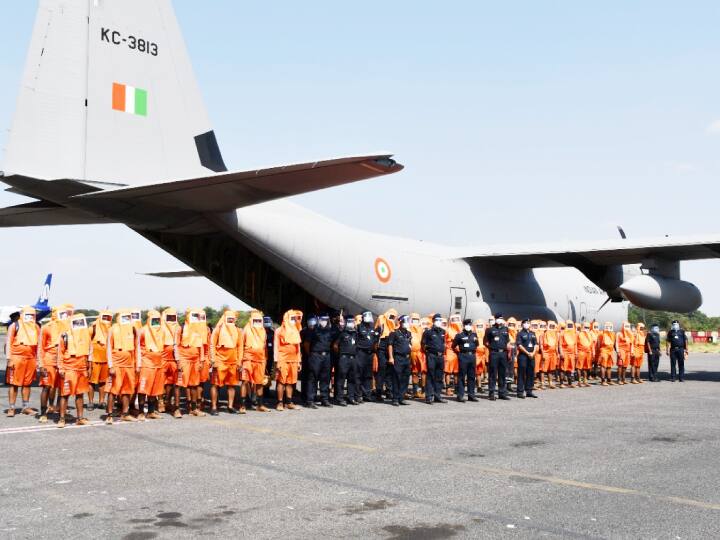 Five NDRF teams from Patna went to West Bengal to fight the cyclone Yaas high alert issued ann बिहारः चक्रवात ‘यास’ से लड़ने के लिए पटना से NDRF की पांच टीम पश्चिम बंगाल गई, हाई अलर्ट जारी