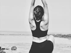 Malaika Arora Drops Stunning Monochrome Click Doing Yoga; Says ‘Hope Is A Good Thing’