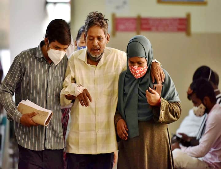 India's battle against Covid-19 second wave has been made more difficult by the rising cases of Black Fungus infection linked to recovering patients. India has so far reported approximately cases of 8,848 mucormycosis, also known as black fungus. (PTI Photo)