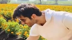 Karan Tacker posts picture with flowers in lockdown