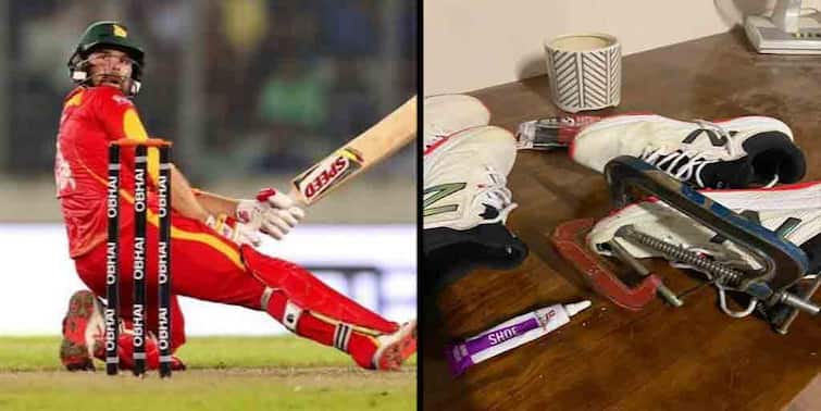 Zimbabwe cricketer pleads for getting sponsor, posts picture of ripped shoe Zimbabwe Cricketer: ছেঁড়া জুতোর ছবি পোস্ট করে জিম্বাবোয়ের ক্রিকেটারের স্পনসর আর্তি