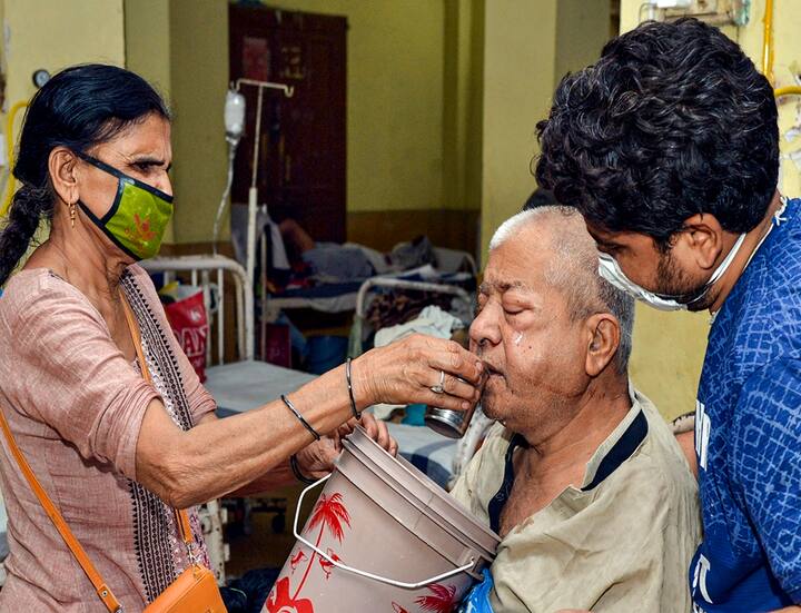 The Union Health Ministry on Saturday said the availability of Amphotericin-B is now being increased and the ministry is in touch with five additional manufacturers. It stressed that the treatment of Covid-19 patients involves the intake of drugs like dexamethasone, which suppresses our immune system response and due to these factors, Covid-19 patients face a renewed risk of failing the battle against attacks mounted by organisms such as mucormycetes. (PTI Photo)