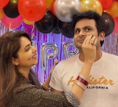 IN PICS | Sugandha Mishra Celebrates Her First Birthday Post Marriage With Husband Sanket Bhosale