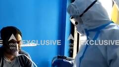 कोरोना मरीजों से मिलने पहुंचे CM Tirth, डॉक्टरों से लिया हालात का जायजा