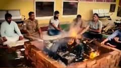 These pictures make fun of the Covid protocols