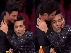 Sushant Singh Rajput ने भीड़ में से दौड़कर लगाया था Karan Johar को गले, देखें Video