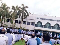 தொழிலாளர்கள் போராட்டம்; 5 நாட்கள் விடுமுறை அறிவித்தது ஹூண்டாய்