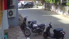 જામનગરના અકસ્માતના CCTV ફૂટેજ, જાણો કેવી રીતે થઈ ટક્કર?