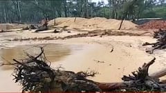 Yaas Cyclone Update: শঙ্করপুরে ঢেউয়ের ধাক্কায় ভাঙল সড়ক, সরানো হল ১১০টি পরিবারকে