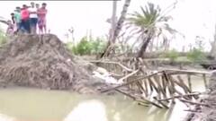 Yaas Cyclone Update: প্রবল বেগে ঝোড়ো হাওয়ার জের, ভেঙে পড়ল হাতানিয়া দোয়ানিয়া নদীর বাঁধ