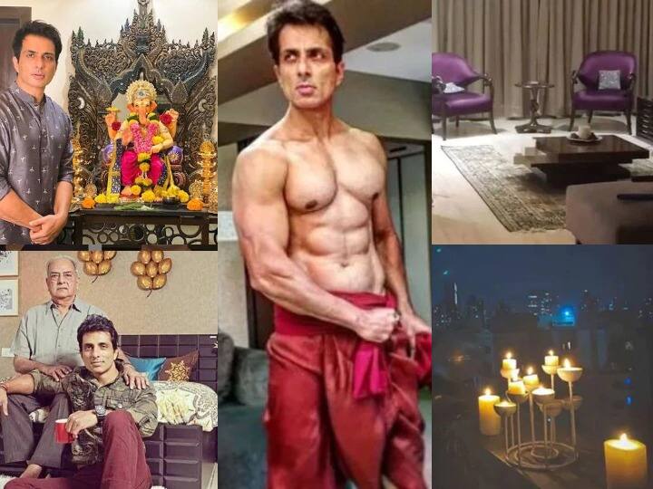 बॉलीवुड अभिनेता सोनू सूद कोरोनाकाल में जरूरतमंदो के मसीहा बनकर सामने आए हैं. सोनू सूद जमीनी स्तर पर हर किसी की मदद कर रहे हैं. ऐसे में अब लोग सोनू सूद की पर्सनल लाइफ में बेहद दिलचस्पी ले रहे हैं. ऐसे में हम आपके लिए सोनू सूद के घर के अंदर की वो तस्वीरे लेकर आए हैं जहां ये एक्टर अपने पूरे परिवार के साथ रहते हैं.