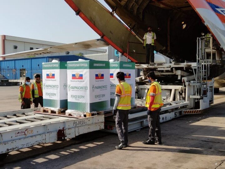 Delhi Airport Unloads 100th Covid Relief Flight In 29 Days Bringing Medical Aid From Russia