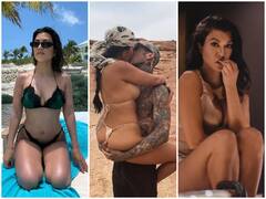 Kourtney Kardashian की लेटेस्ट तस्वीरों से इंटरनेट पर मचा बवाल, यहां देखिए बेहद सिजलिंग अंदाज