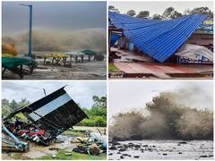 IN PICS | Cyclone Yaas Uproots Life In Bengal, Odisha; These Images Show Trail Of Destruction Caused By The Deadly Storm