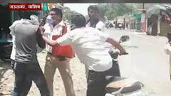 वाशिमच्या जऊळकात दोन गटात तुफान हाणामारी, वाद सोडवायला गेलेल्या पोलिसाला मारहाण