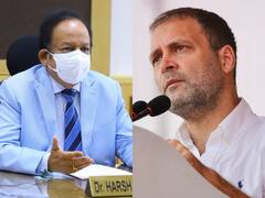 राहुल गांधी के वार पर केंद्रीय मंत्री हर्षवर्धन का पलटवार, कहा- लाशों पर राजनीति करना कोई धरती के गिद्धों से सीखे