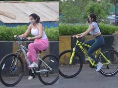 ਮੁੰਬਈ ਦੀਆਂ ਸੜਕਾਂ 'ਤੇ ਇਸ ਅੰਦਾਜ਼ 'ਚ ਨਿੱਕਲੀਆਂ ਸ਼੍ਰੀਦੇਵੀ ਦੀਆਂ ਧੀਆਂ, ਦੇਖੋ ਤਸੀਵੀਰਾਂ