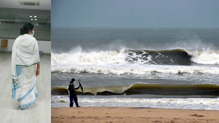 Cyclone Yaas Update: West Bengal Chief Minister Mamata Banerjee spends night at Nabanna to handle the situation Cyclone Yaas Update: ইয়াস মোকাবিলায় নবান্নে রাত জাগলেন মমতা, সরানো হল ১১ লক্ষ মানুষকে