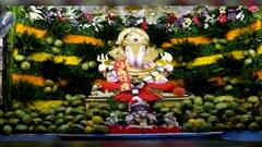 Dagdusheth Ganpati : पुष्टिपती विनायक जन्मानिमित्त 'दगडूशेठ' गणपतीसमोर 500 शहाळ्यांची आरास