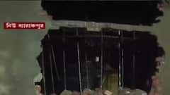 Fire at Hosiery Factory: কাটছে আতঙ্কের প্রহর, চারদিকের দেওয়াল ভেঙে চলছে আগুন নেভানোর কাজ