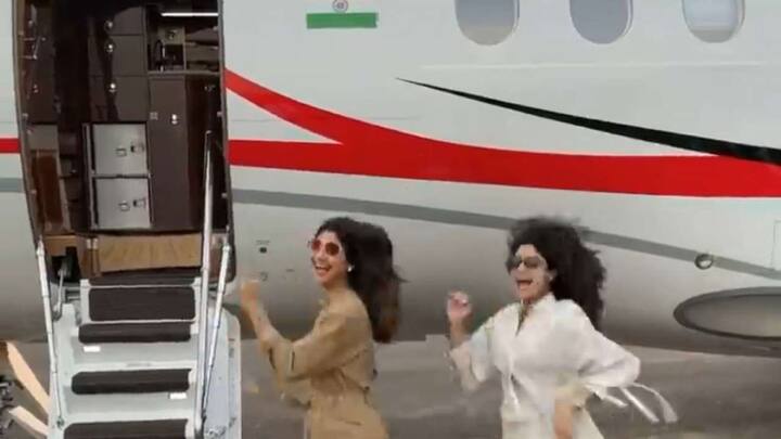 अभिनेत्री शिल्पा शेट्टी के पास भी अपना प्राइवेट जेट है और वो इसे खूब फ्लॉन्ट भी करती हैं. ये एक्ट्रेस अक्सर जेट की तस्वीरें और वीडियो शेयर करती रहती हैं.