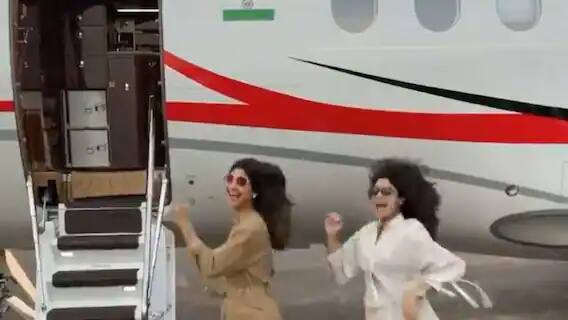 अभिनेत्री शिल्पा शेट्टीचे देखील स्वतःचे खासगी जेट आहे. ती नेहमी याचे फोटो टाकते. या अभिनेत्री बर्याचदा जेटचे फोटो आणि व्हिडिओ शेअर करतात.