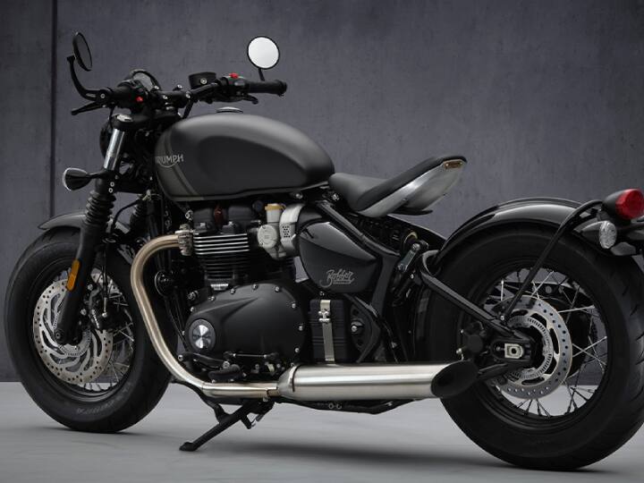 Triumph Launched 2021 Bonneville Bobber in three colours in India Bonneville Bobber Launch | இந்திய சந்தையில் புதிய பைக் அறிமுகம் செய்யும் ட்ரையம்ப்!