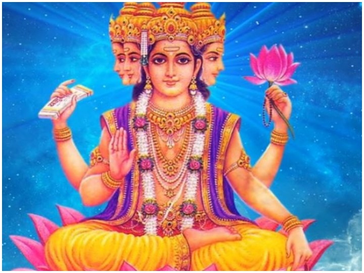 ब्रह्म देव की उत्पत्ति भगवान नारायण के नाभिकमल से हुई थी.