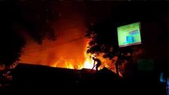 North 24 Parganas: বৃহস্পতিবার ভোর রাতে নিউ ব্যারাকপুরে গেঞ্জির কারখানায় আগুন,