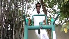 Workout With Raosaheb Danve : रावसाहेब दानवेंचा लाठ्या-काठ्यांसोबत व्यायाम आणि डान्स!