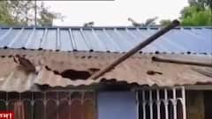 Yaas Cyclone Effect: উড়েছে টিনের চাল, ভেঙেছে বিদ্যুতের খুঁটি, লণ্ডভণ্ড চাকদা-শান্তিপুরের বিস্তীর্ণ এলাকা