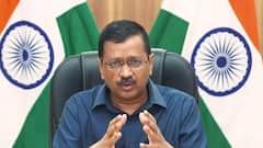 Prahlad Patel Vs Arvind Kejriwal over tricolour positioning during COVID meets