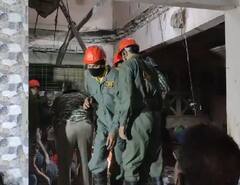 Ulhasnagar Building Collapse : पाच मजली इमारतीचा स्लॅब कोसळला! सहा जणांचा मृत्यू, उल्हासनगरमधील घटना  