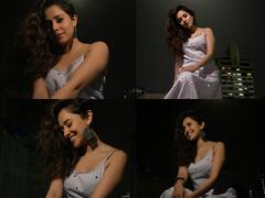 Nushrratt Bharuccha ने मून लाइट में शेयर की बेहद खूबसूरत तस्वीरें, दिए ऐसे ऐसे पोज