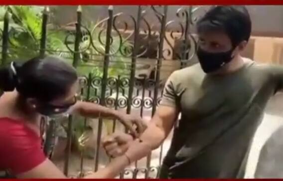 ਸੋਨੂੰ ਸੂਦ ਵਲੋਂ ਲੋਕਾਂ ਦੀ ਮਦਦ ਲਗਾਤਾਰ ਜਾਰੀ, ਮਦਦਗਾਰ ਔਰਤ ਨੇ ਸੋਨੂੰ ਨੂੰ ਬੰਨ੍ਹੀ ਰੱਖੜੀ