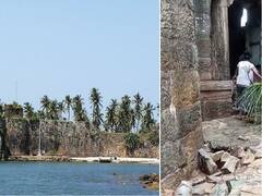 In Pics : सिंधुदुर्ग किल्ला! शिवप्रभूंची शिवलंका वादळाच्या तडाख्यात