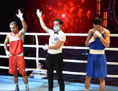 Asia Boxing Championship : अमित पंघालची आशियाई बॉक्सिंग स्पर्धेच्या अंतिम फेरीत धडक 