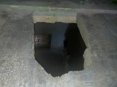 coimbatore tasmac shop robbery by putting a hole at the wall கோயம்புத்தூர் டாஸ்மாக் கடையில் லலிதா ஜுவல்லரி பாணியில் கொள்ளை